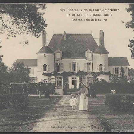 Domaine De La Mazure Bed and Breakfast La Chapelle-Basse-Mer Buitenkant foto