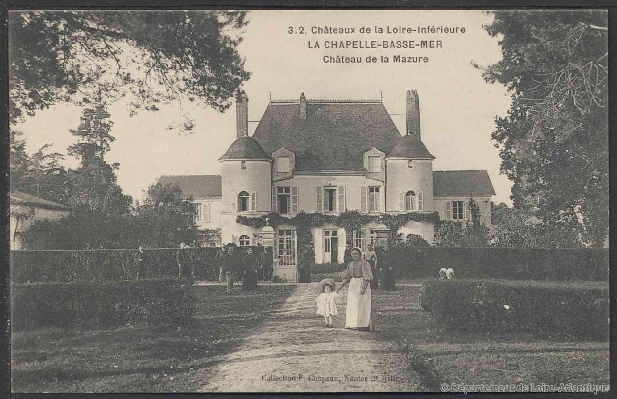 Domaine De La Mazure Bed and Breakfast La Chapelle-Basse-Mer Buitenkant foto